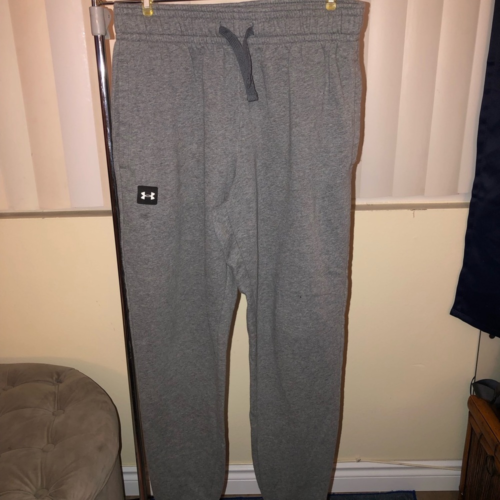 Under Armour Kids Gray Heather Jogger Sweatpants